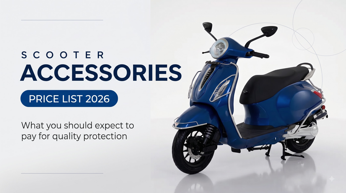 Scooter Accessories Price List 2026: What Should You Expect to Pay for Quality Protection?