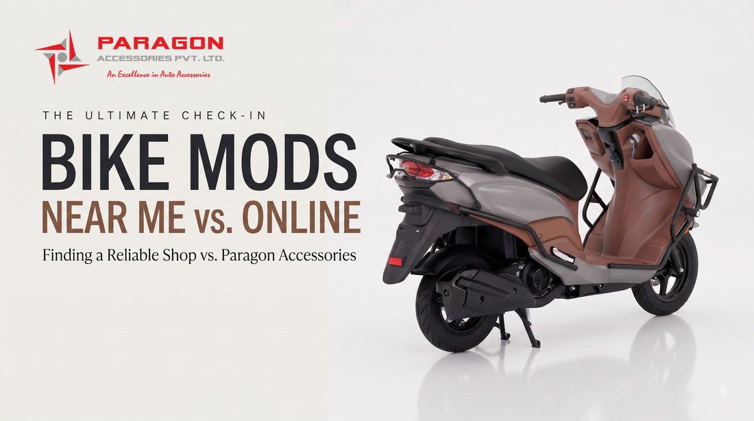 The Ultimate Check-In: Finding a Reliable Bike Modification Accessories Shop Near Me vs. Buying Online on Paragon Accessories
