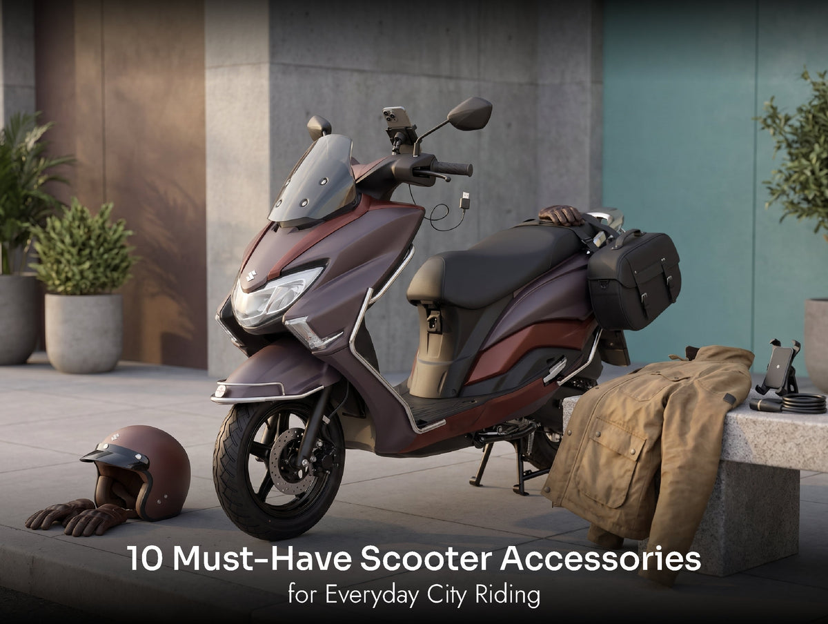 10 Must-Have Scooter Accessories for Everyday City Riding