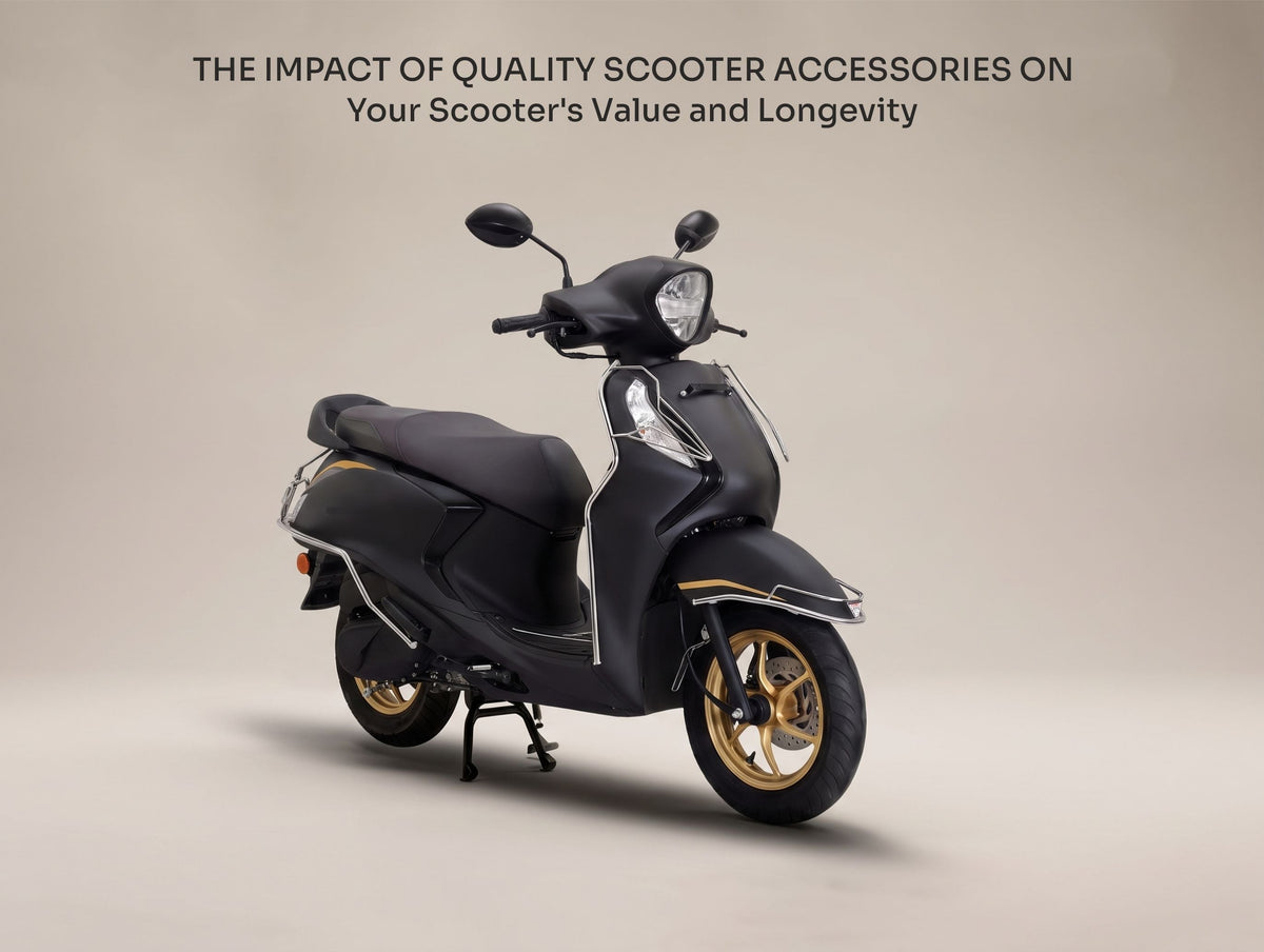 The Impact of Quality Scooter Accessories on Your Scooter's Value and Longevity