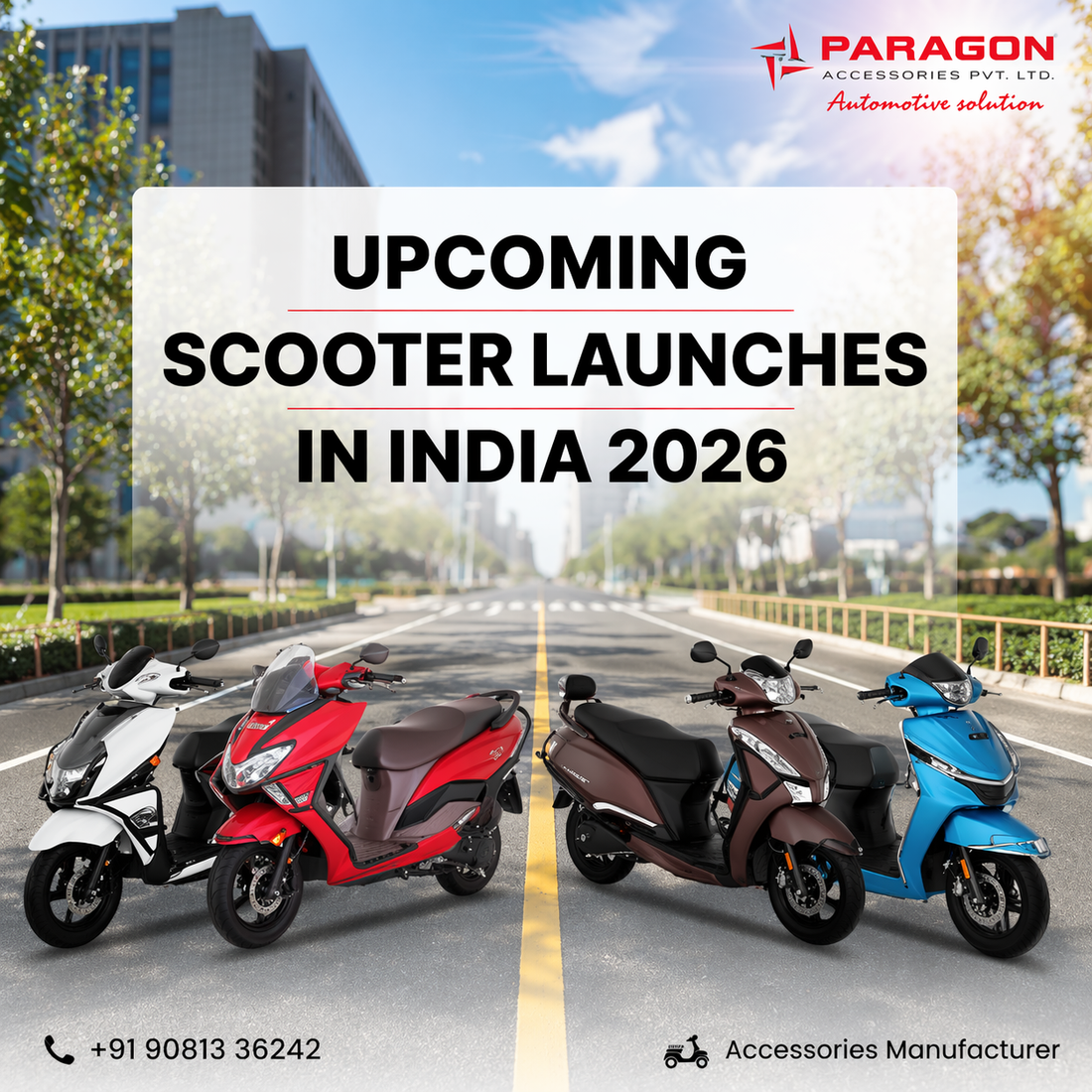 Upcoming Scooter Launches in India 2026 & Accessories You’ll Need From Day One