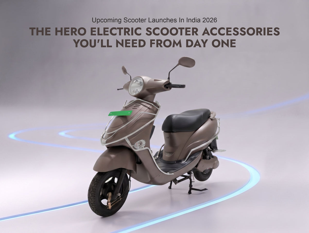 Upcoming Scooter Launches in India 2026 & The Hero & Ola Scooter Accessories You'll Need From Day One