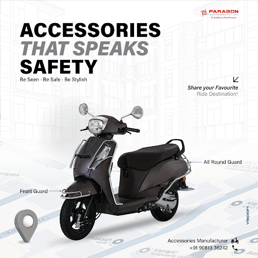 Crash Guards, Mudguards, Seat Covers &amp; Luggage Racks: How Paragon Accessories Redefine Everyday Riding