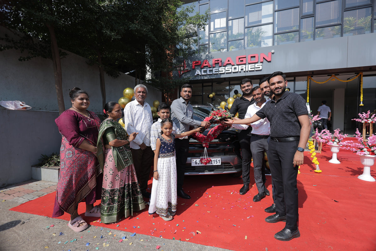 Khambhaliya Paresh: Production Head.  Quality, Vision and Dedication:  Khambhaliya Paresh Receives a Car!