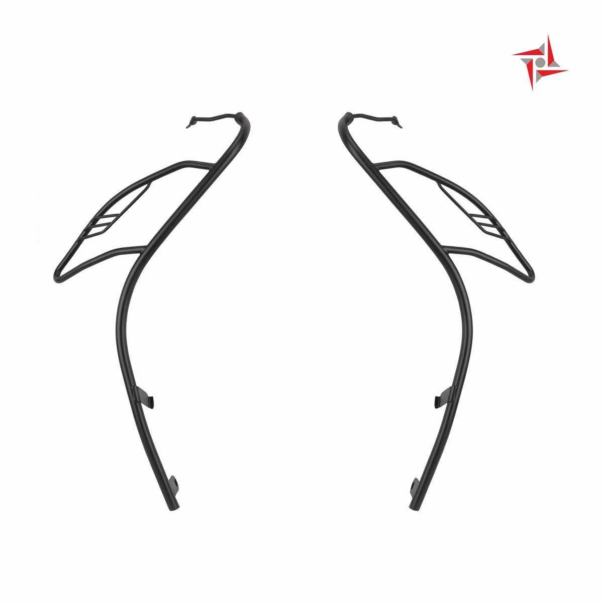 Chetak Black Side Crash Guard Right And Left Kit