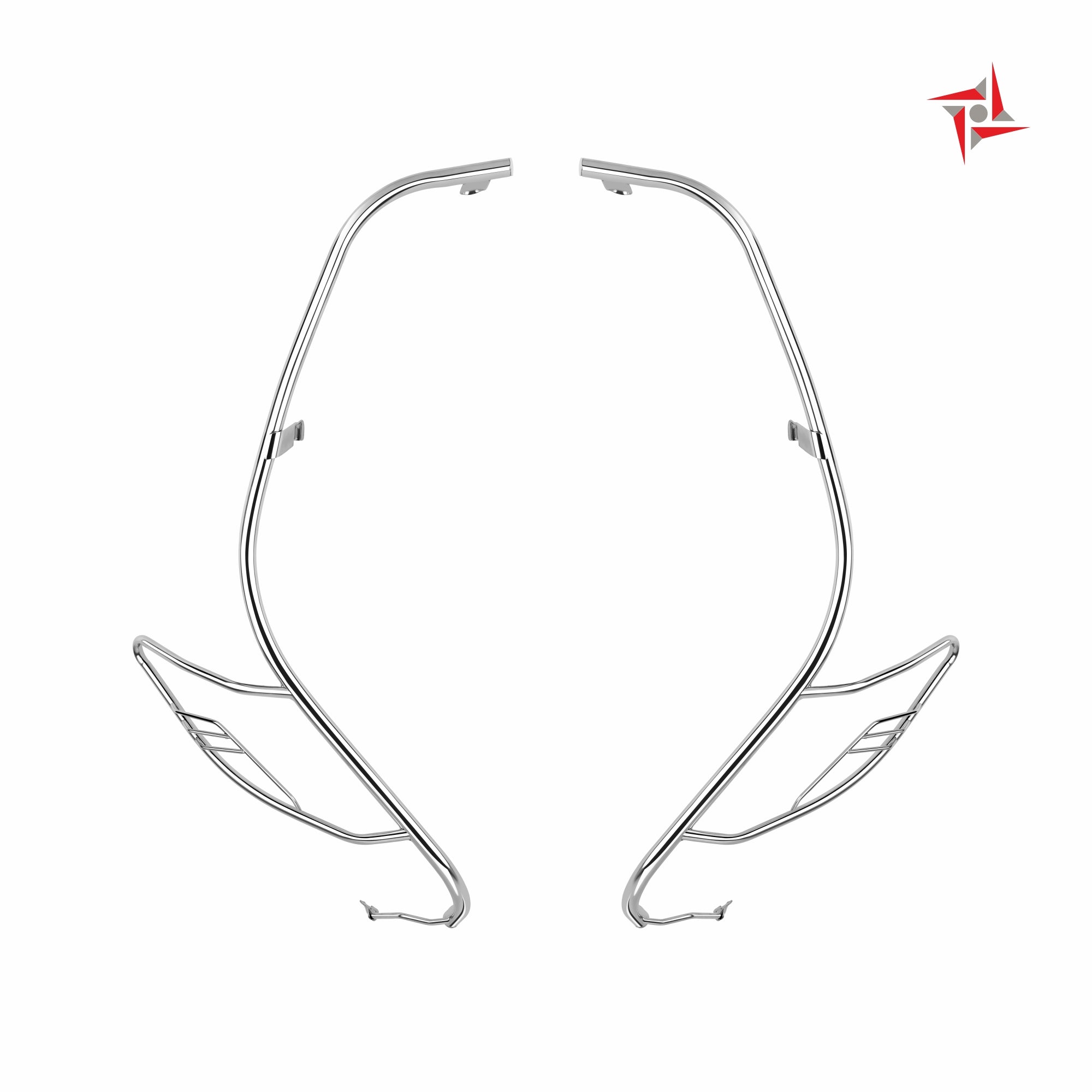 Chetak 2903/3501-02 Side Crash Guard Right And Left Kit