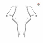 Fascino Bs6 Side Crash Guard Right And Left Kit