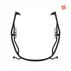 TVS Orbiter Crashbar with Front Guard Black