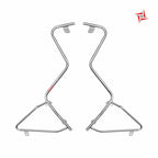 Ray-zr bs6 Front Guard With Fitting Clamp And Side Crash Guard Right And Left Kit