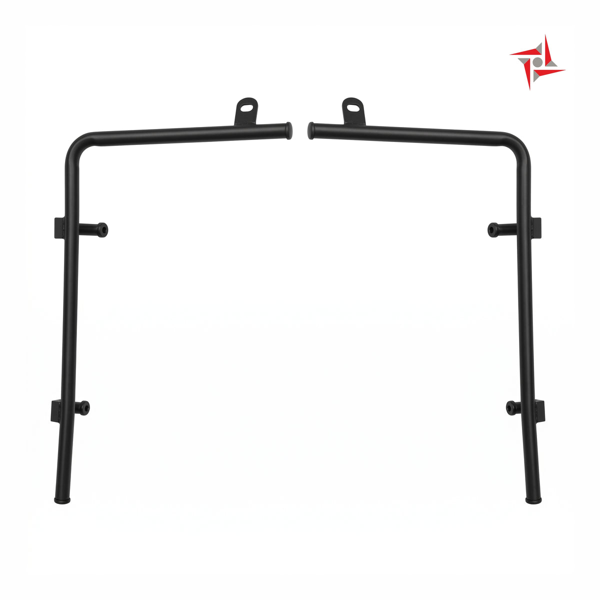 TVS Orbiter Crashbar with Front Guard Black