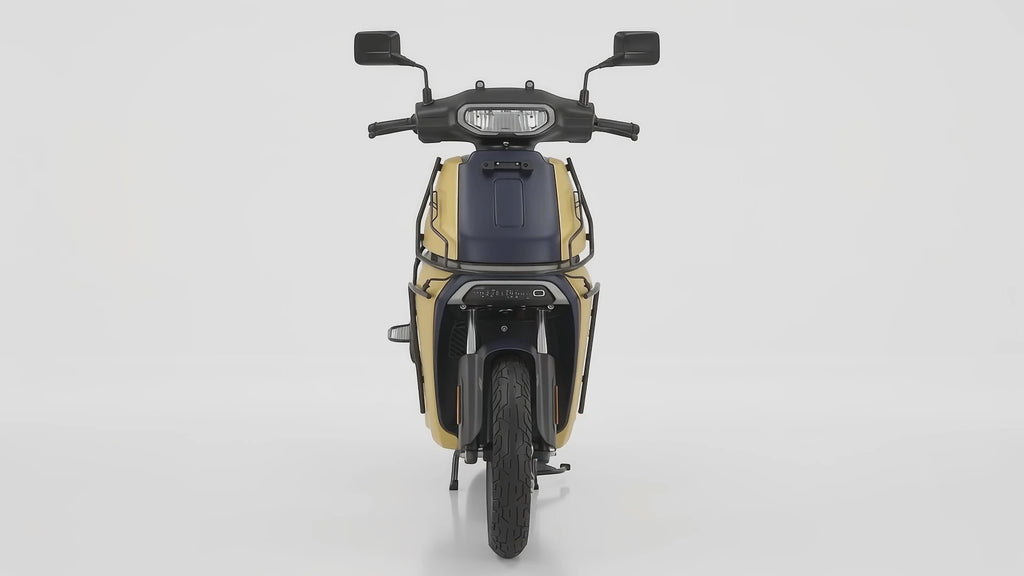 TVS Orbiter Footrest with Fitting Black